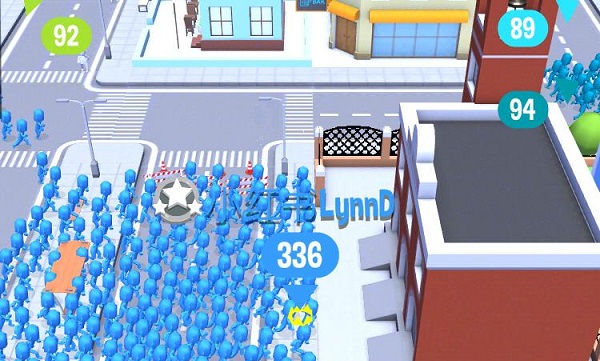 拥挤城市小游戏