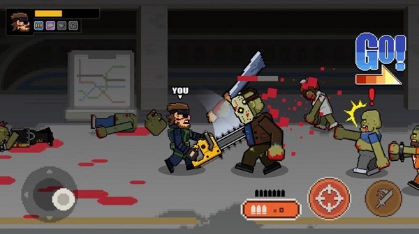 单机像素僵尸生存游戏