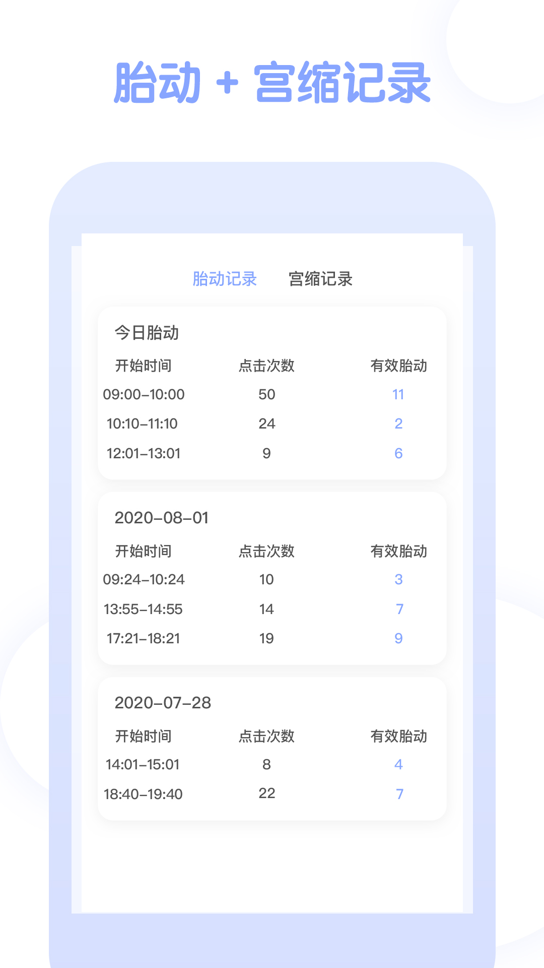 宫缩记录器 v4.0.4 安卓版1