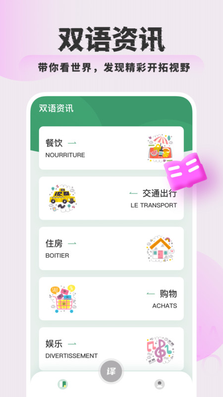 法语翻译学习 v1.0.02