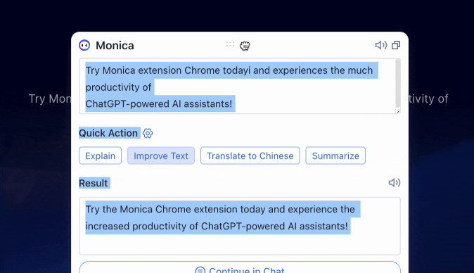 Monica v1.3.33