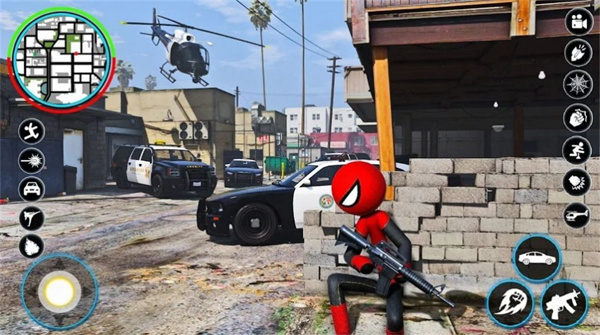 火柴人绳索蜘蛛侠 v2.6 安卓版2