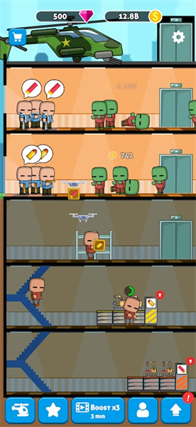 僵尸射击放置枪工厂 v0.4 安卓版0