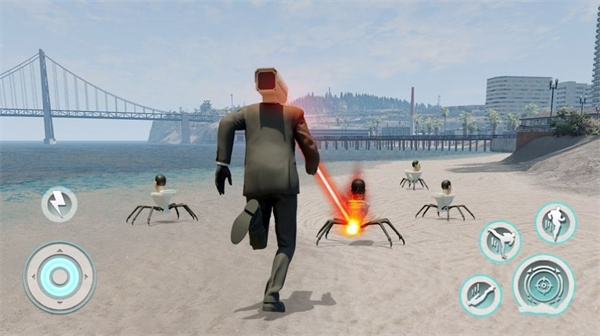 马桶人绳索英雄 v1.7 安卓版0