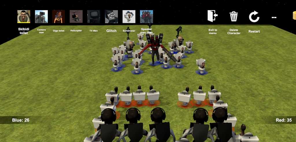 马桶人战争沙盒 v0.31