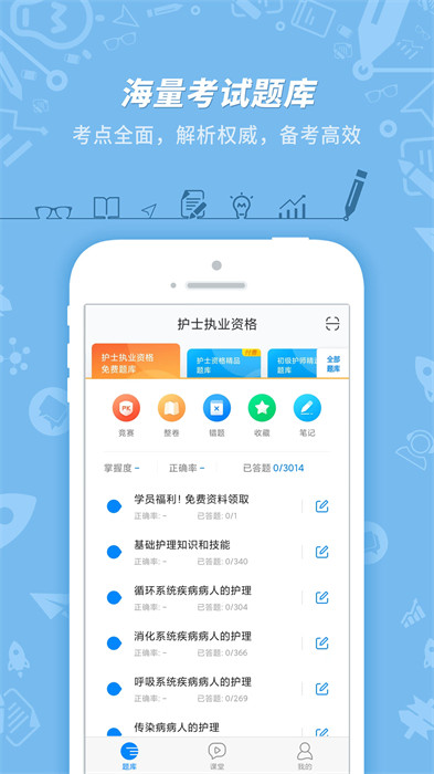 护士执业资格考试题库 v7.3.10 安卓版0