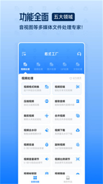 格式工厂app(视频音频图片格式转换) v6.2.5 安卓版2